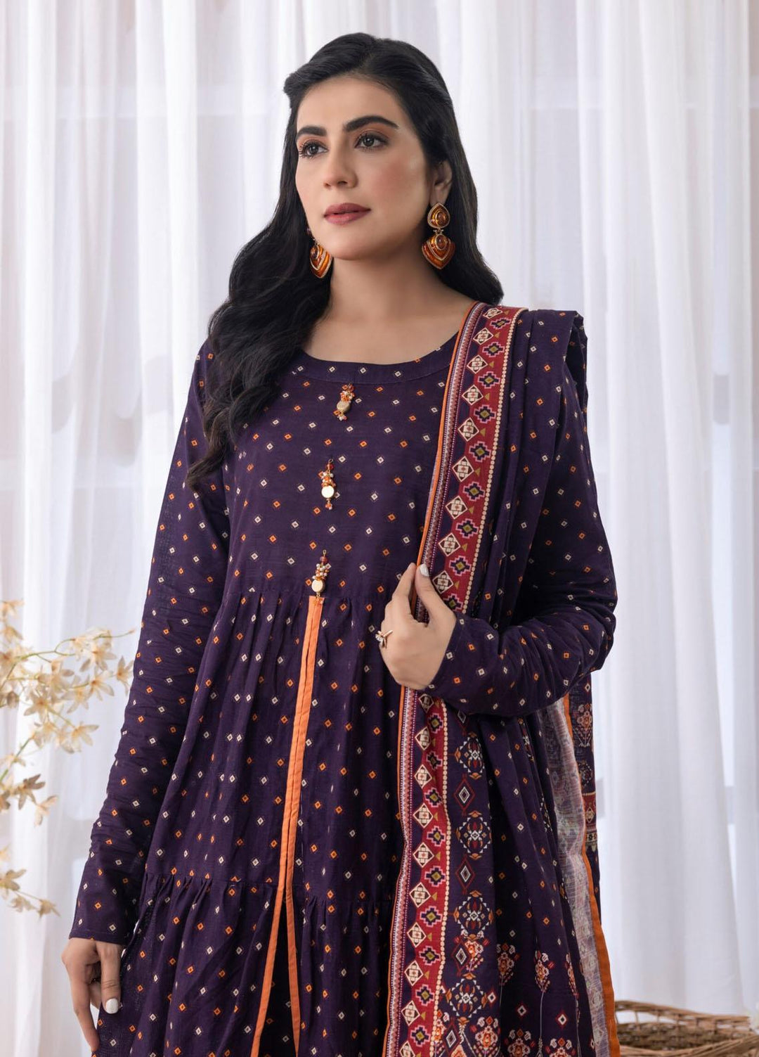Salina By Regalia Textiles Printed Khaddar Suits Unstitched 3 Piece RGT23-S3 SSPK3-6 - Winter Collection
