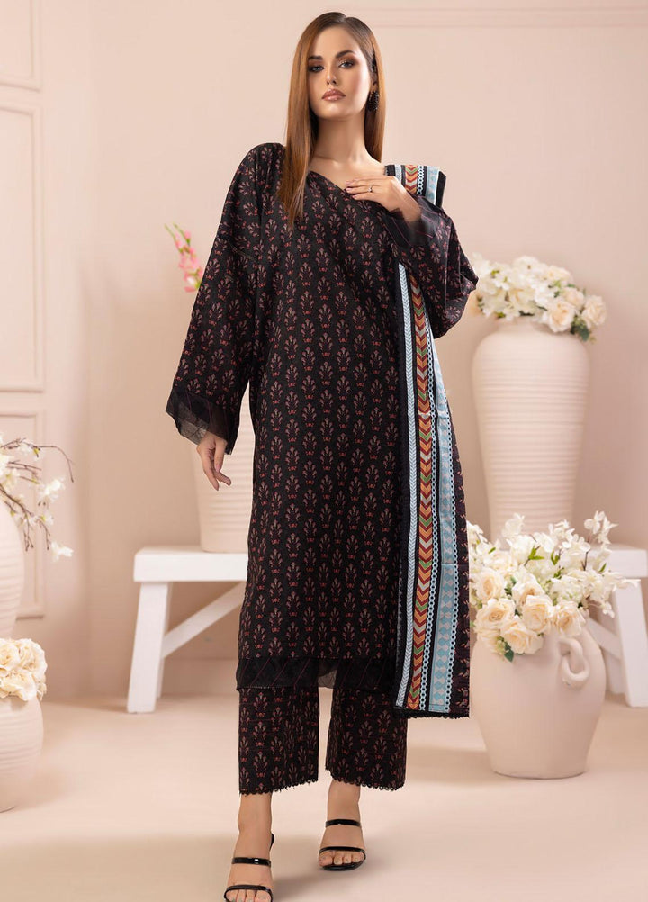 Salina By Regalia Textiles Printed Khaddar Suits Unstitched 3 Piece RGT23-S4 SSPK4-1 - Winter Collection