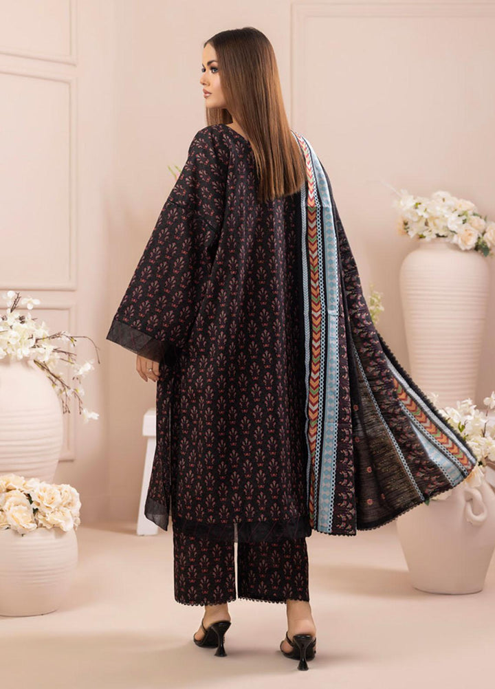 Salina By Regalia Textiles Printed Khaddar Suits Unstitched 3 Piece RGT23-S4 SSPK4-1 - Winter Collection