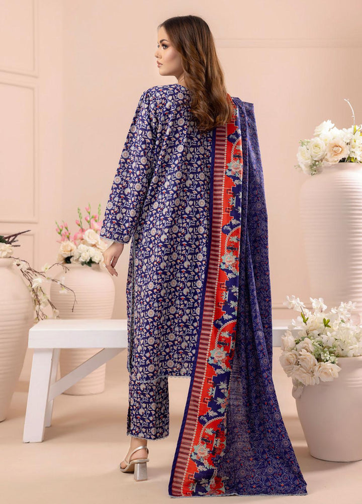 Salina By Regalia Textiles Printed Khaddar Suits Unstitched 3 Piece RGT23-S4 SSPK4-10 - Winter Collection