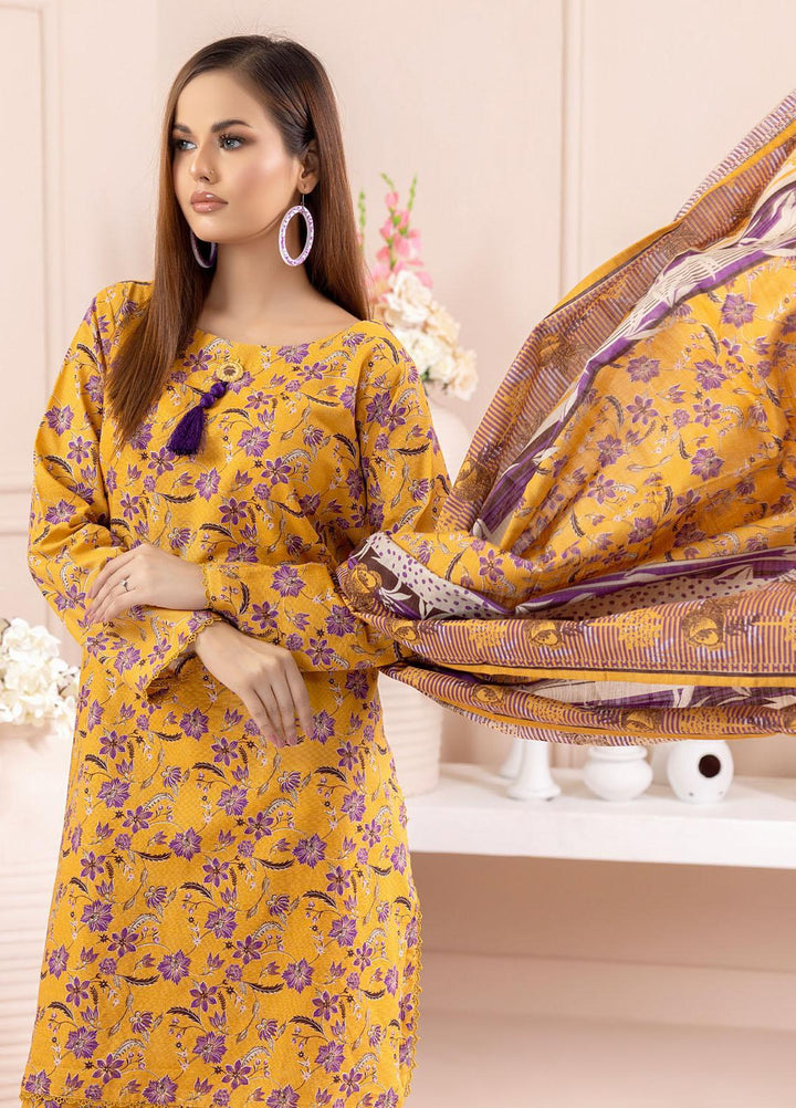Salina By Regalia Textiles Printed Khaddar Suits Unstitched 3 Piece RGT23-S4 SSPK4-4 - Winter Collection