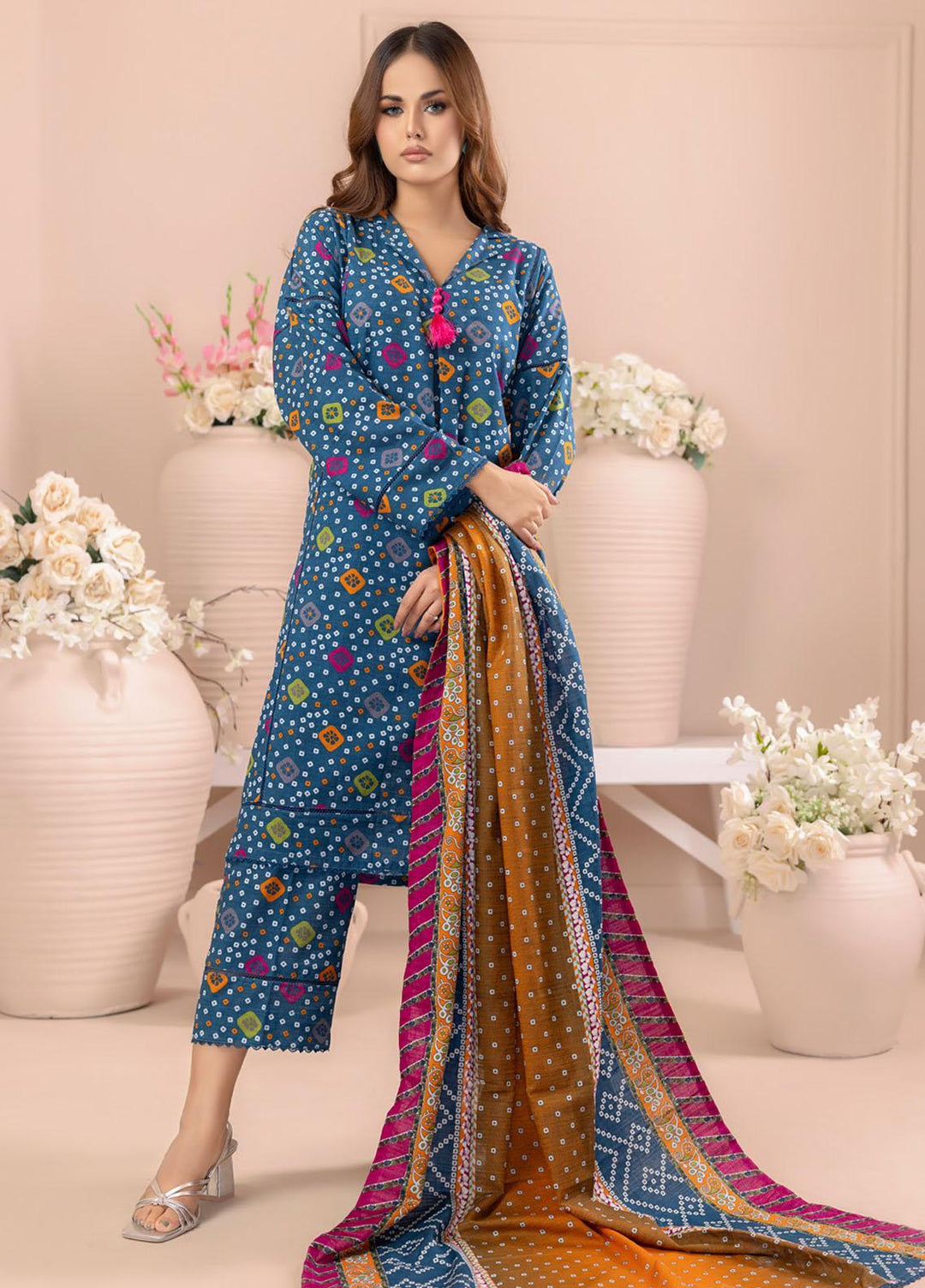 Salina By Regalia Textiles Printed Khaddar Suits Unstitched 3 Piece RGT23-S4 SSPK4-6 - Winter Collection