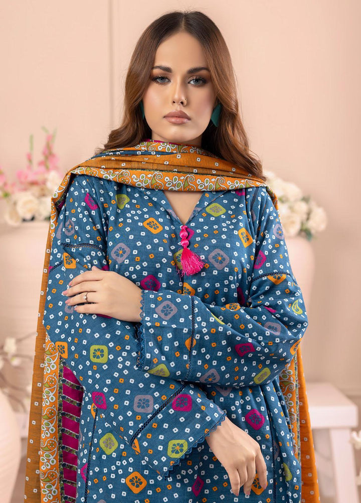 Salina By Regalia Textiles Printed Khaddar Suits Unstitched 3 Piece RGT23-S4 SSPK4-6 - Winter Collection