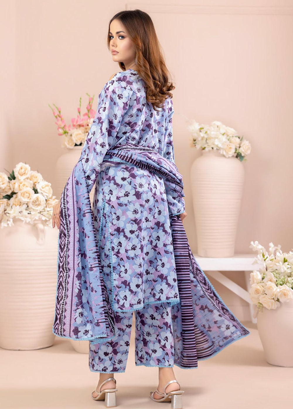 Salina By Regalia Textiles Printed Khaddar Suits Unstitched 3 Piece RGT23-S4 SSPK4-7 - Winter Collection