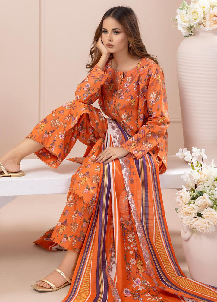 Salina By Regalia Textiles Printed Khaddar Suits Unstitched 3 Piece RGT23-S4 SSPK4-9 - Winter Collection