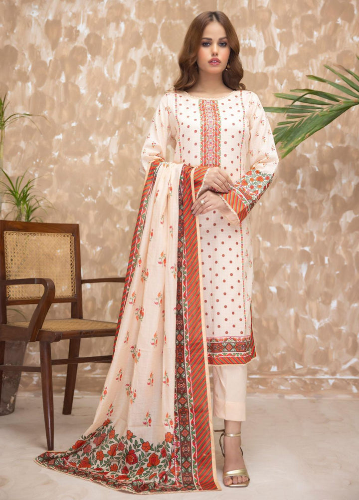 Salina By Regalia Textiles Printed Lawn Suits Unstitched 3 Piece RGT23S-V18 D-03 - Summer Collection