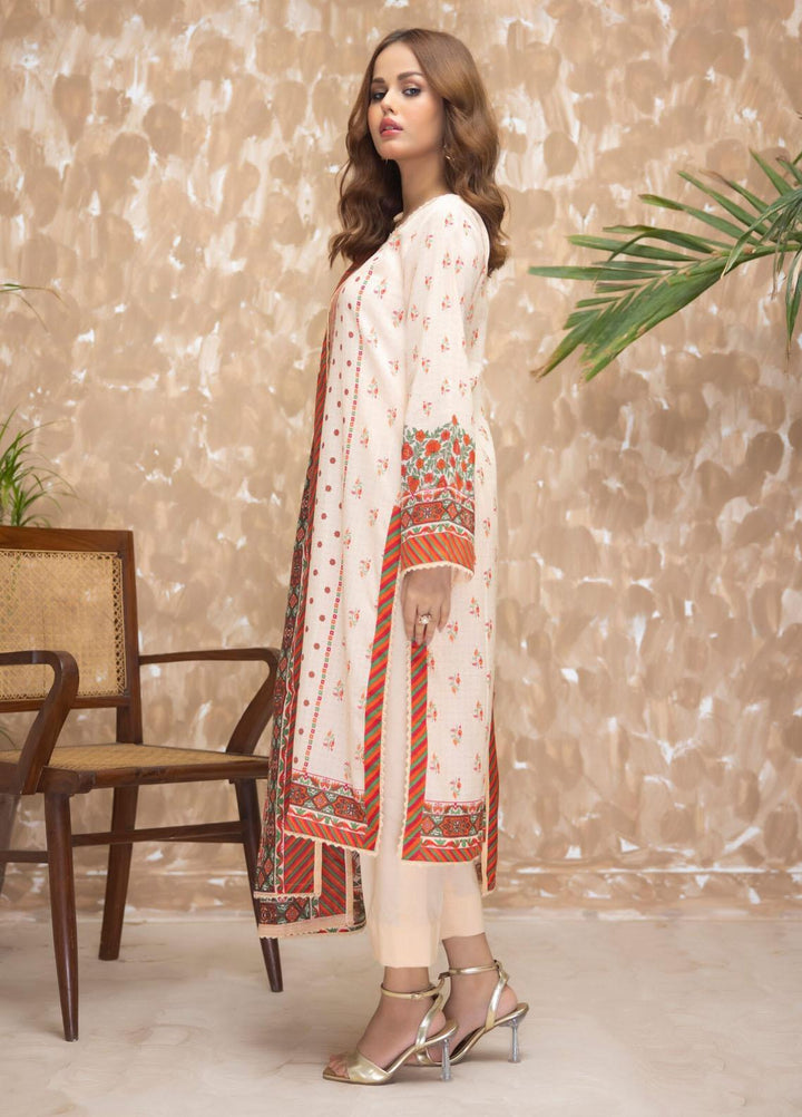 Salina By Regalia Textiles Printed Lawn Suits Unstitched 3 Piece RGT23S-V18 D-03 - Summer Collection