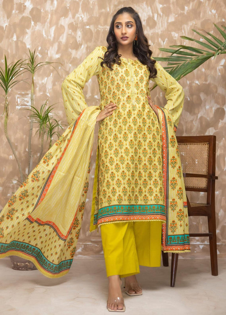 Salina By Regalia Textiles Printed Lawn Suits Unstitched 3 Piece RGT23S-V18 D-06 - Summer Collection