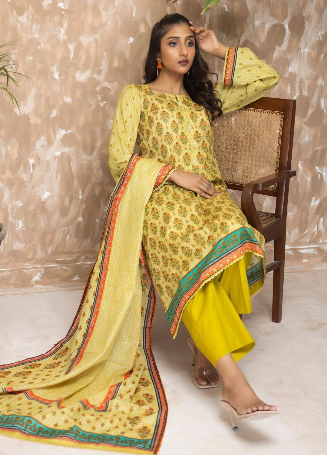 Salina By Regalia Textiles Printed Lawn Suits Unstitched 3 Piece RGT23S-V18 D-06 - Summer Collection