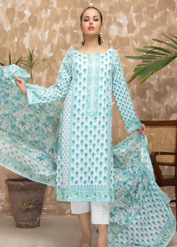 Salina By Regalia Textiles Printed Lawn Suits Unstitched 3 Piece RGT23S-V18 D-07 - Summer Collection