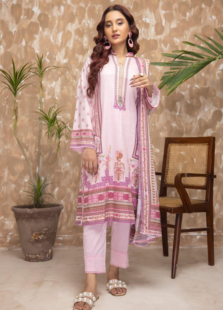 Salina By Regalia Textiles Printed Lawn Suits Unstitched 3 Piece RGT23S-V18 D-08 - Summer Collection
