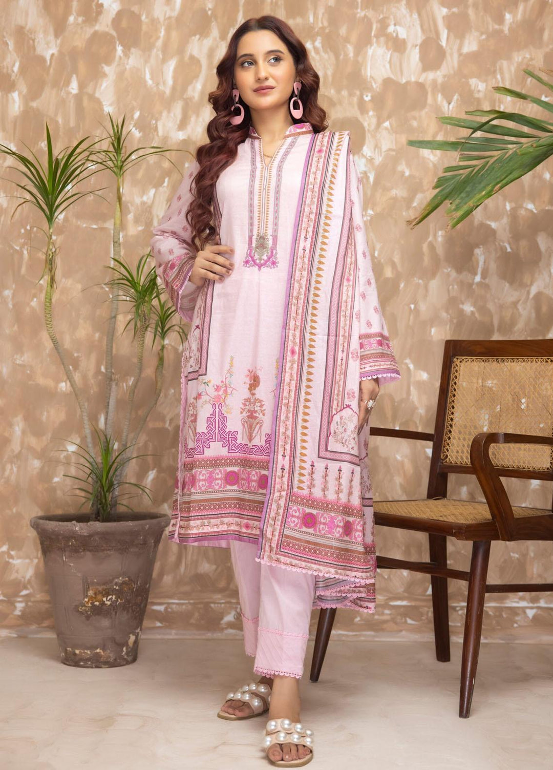 Salina By Regalia Textiles Printed Lawn Suits Unstitched 3 Piece RGT23S-V18 D-08 - Summer Collection