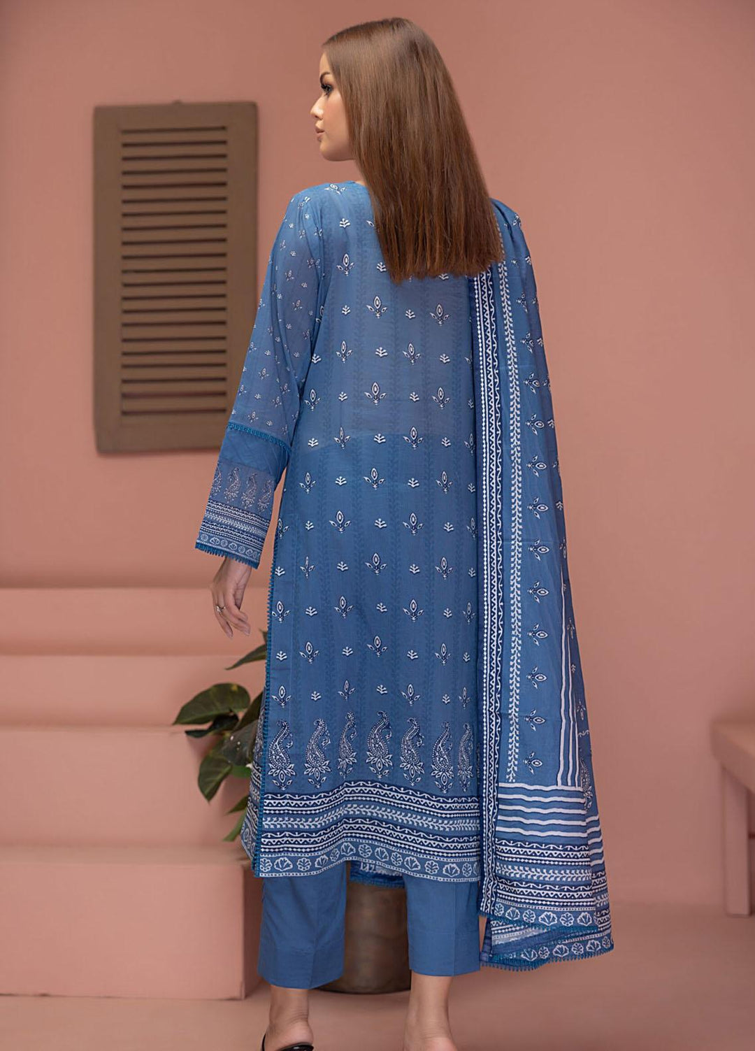 Salina By Regalia Textiles Printed Lawn Suits Unstitched 3 Piece RGT23S-V18 D-09 - Summer Collection