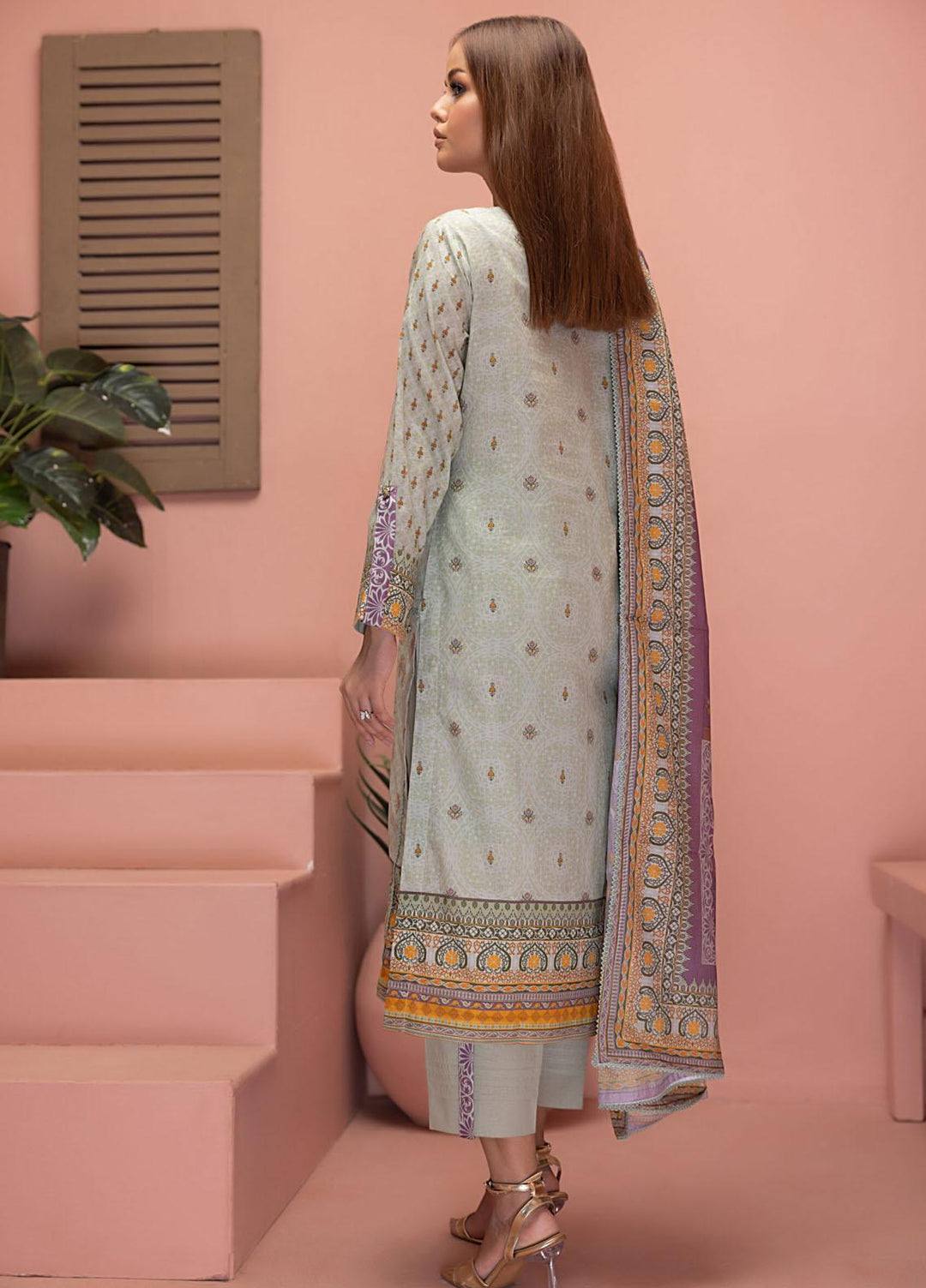 Salina By Regalia Textiles Printed Lawn Suits Unstitched 3 Piece RGT23S-V18 D-11 - Summer Collection