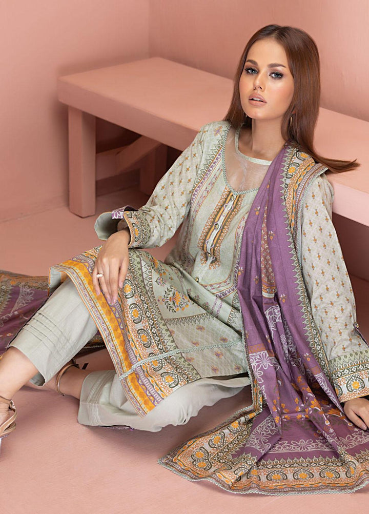 Salina By Regalia Textiles Printed Lawn Suits Unstitched 3 Piece RGT23S-V18 D-11 - Summer Collection
