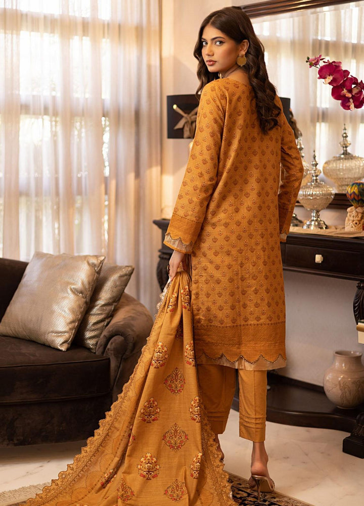 Salina By Regalia Textiles Embroidered Khaddar Suits Unstitched 3 Piece RGT23-SCW SPCWD-1 - Winter Collection