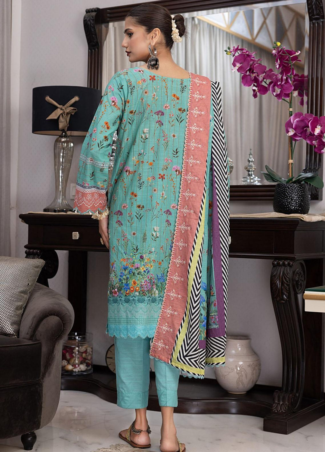 Salina By Regalia Textiles Embroidered Khaddar Suits Unstitched 3 Piece RGT23-SCW SPCWD-10 - Winter Collection
