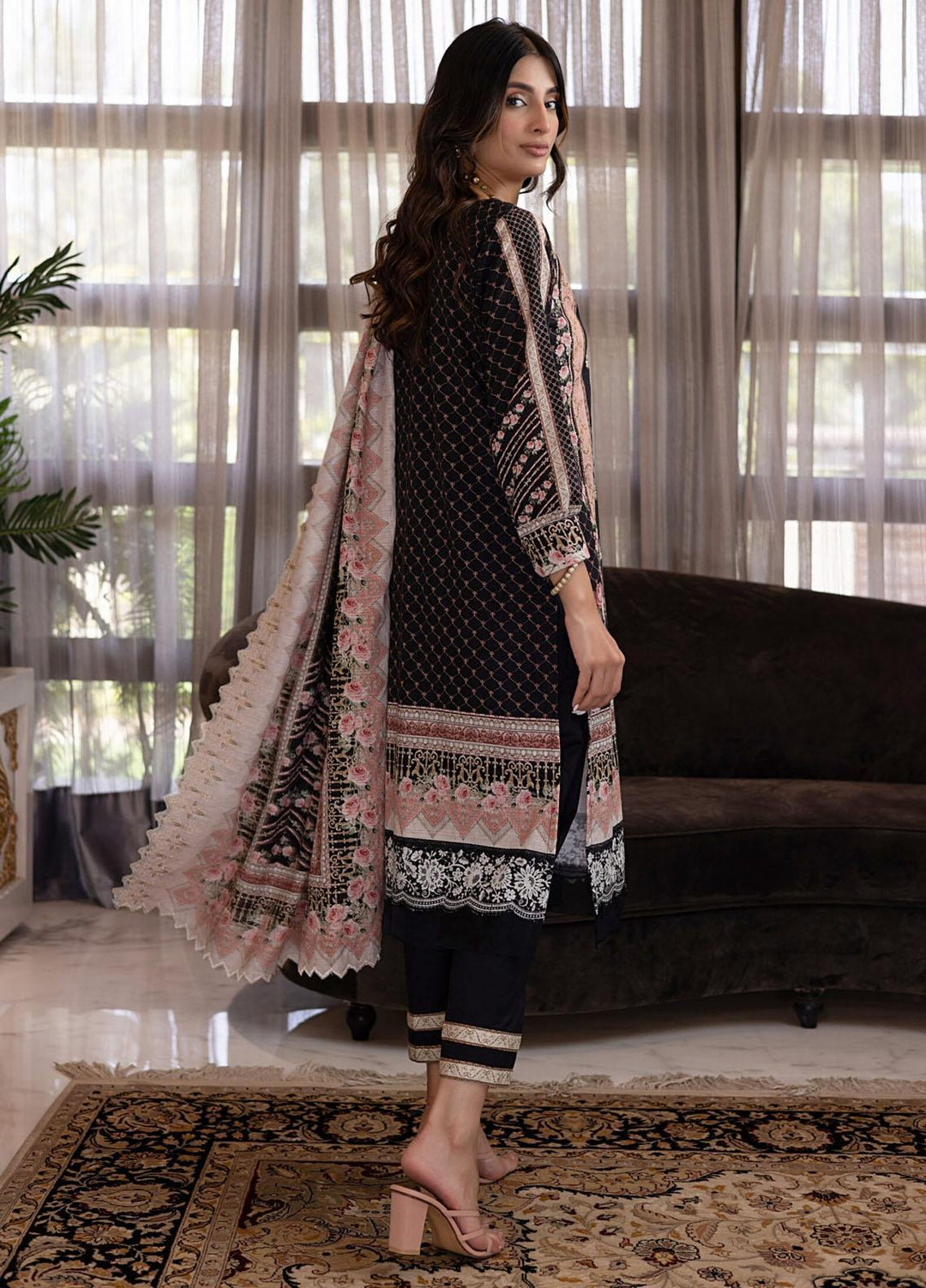 Salina By Regalia Textiles Embroidered Khaddar Suits Unstitched 3 Piece RGT23-SCW SPCWD-2 - Winter Collection