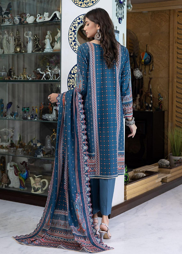 Salina By Regalia Textiles Embroidered Khaddar Suits Unstitched 3 Piece RGT23-SCW SPCWD-3 - Winter Collection