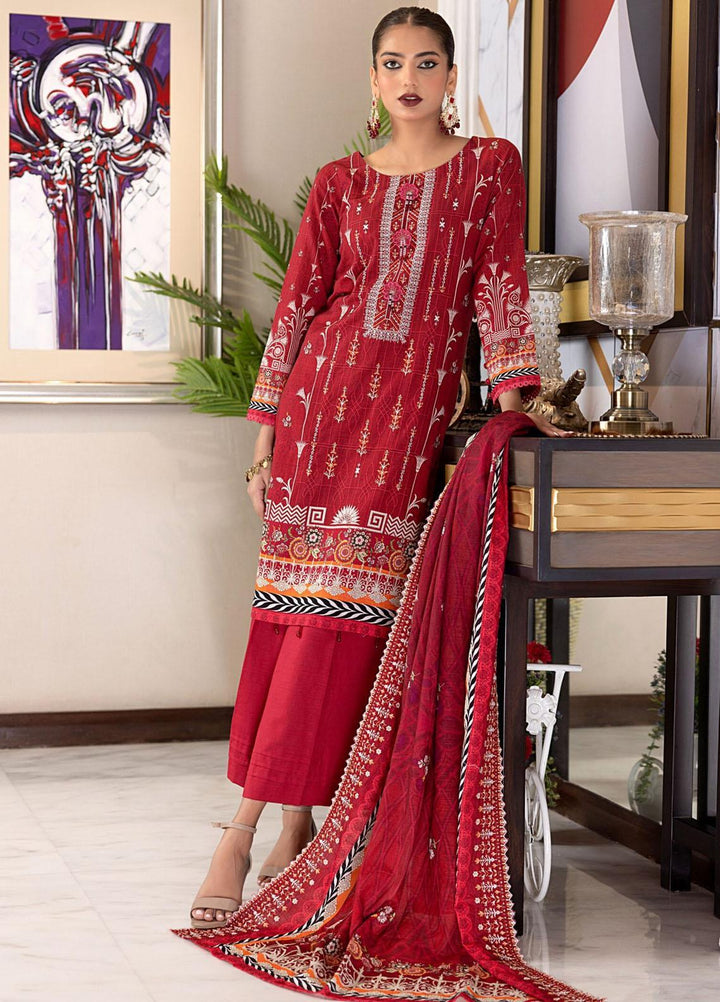 Salina By Regalia Textiles Embroidered Khaddar Suits Unstitched 3 Piece RGT23-SCW SPCWD-6 - Winter Collection