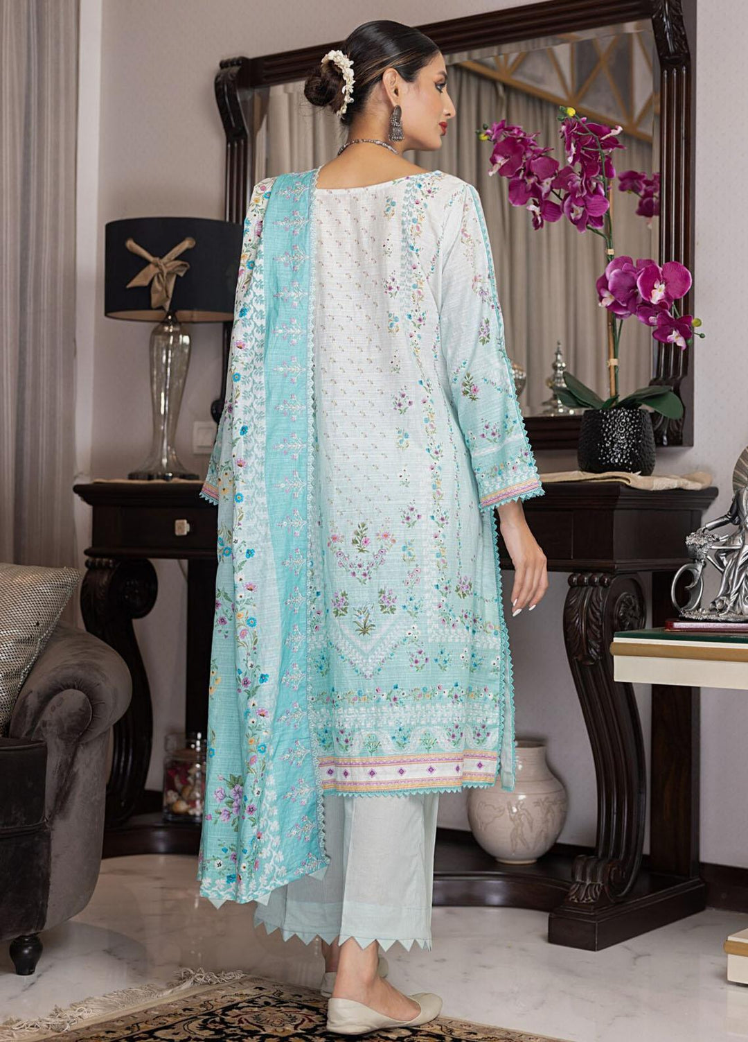 Salina By Regalia Textiles Embroidered Khaddar Suits Unstitched 3 Piece RGT23-SCW SPCWD-9 - Winter Collection