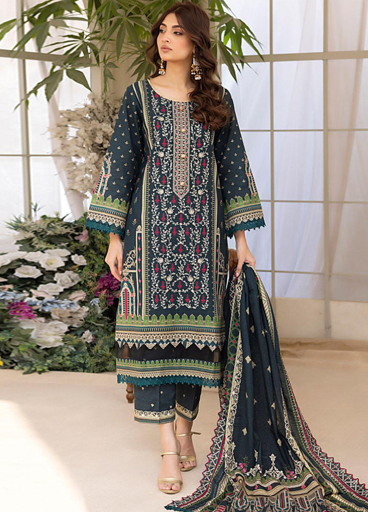 Salina By Regalia Textiles Embroidered Khaddar Suits Unstitched 3 Piece RGT23-SCW-2 SPCWD2-1 - Winter Collection