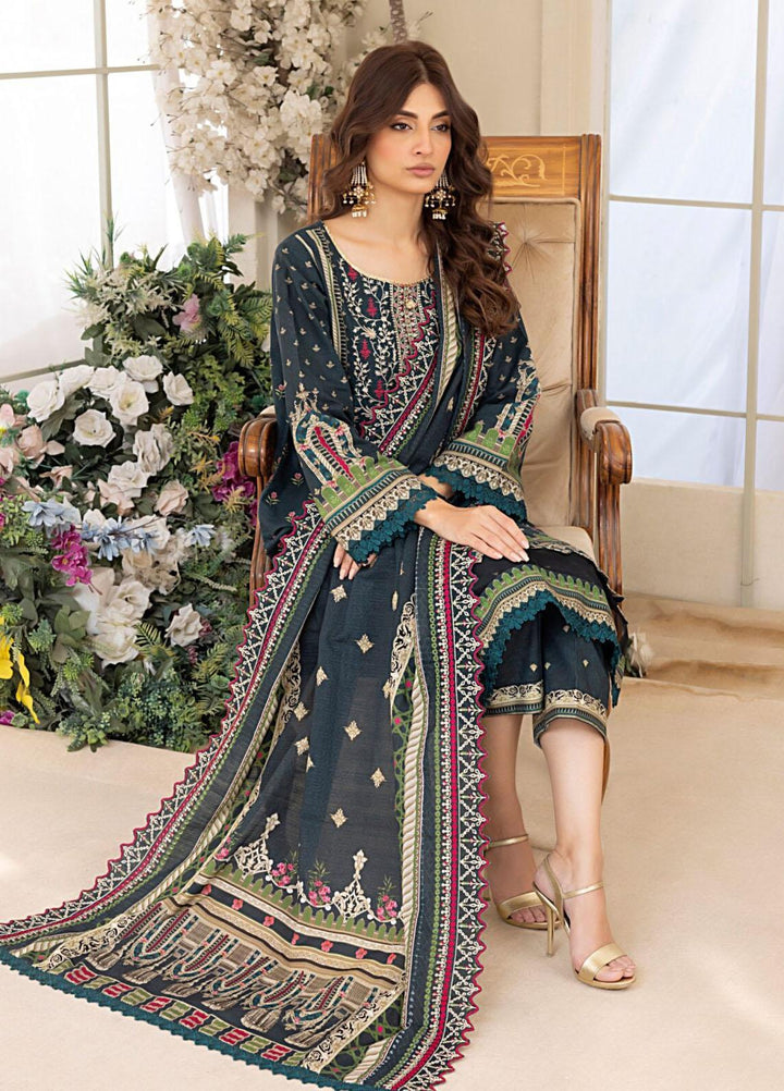 Salina By Regalia Textiles Embroidered Khaddar Suits Unstitched 3 Piece RGT23-SCW-2 SPCWD2-1 - Winter Collection
