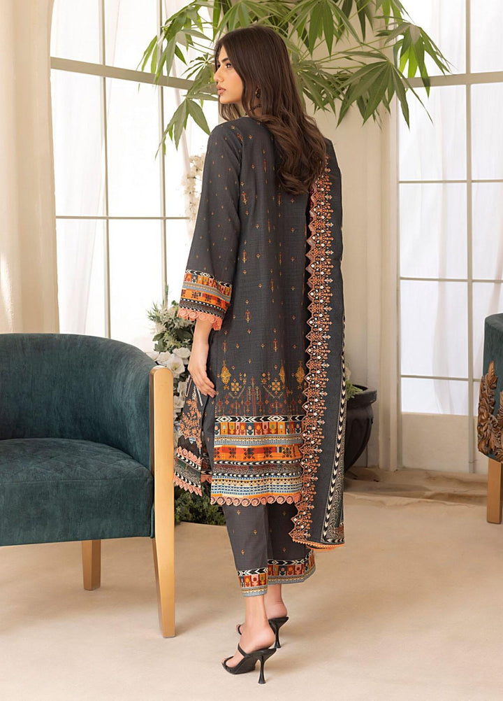 Salina By Regalia Textiles Embroidered Khaddar Suits Unstitched 3 Piece RGT23-SCW-2 SPCWD2-10 - Winter Collection