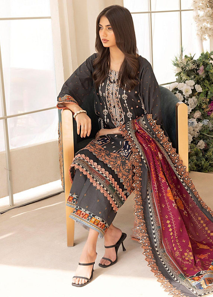 Salina By Regalia Textiles Embroidered Khaddar Suits Unstitched 3 Piece RGT23-SCW-2 SPCWD2-10 - Winter Collection