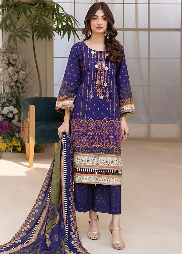 Salina By Regalia Textiles Embroidered Khaddar Suits Unstitched 3 Piece RGT23-SCW-2 SPCWD2-2 - Winter Collection