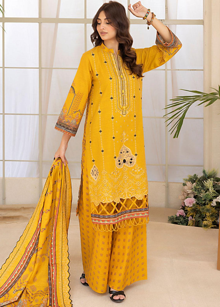 Salina By Regalia Textiles Embroidered Khaddar Suits Unstitched 3 Piece RGT23-SCW-2 SPCWD2-5 - Winter Collection
