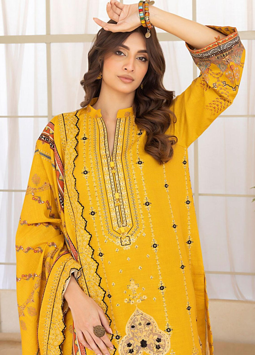 Salina By Regalia Textiles Embroidered Khaddar Suits Unstitched 3 Piece RGT23-SCW-2 SPCWD2-5 - Winter Collection