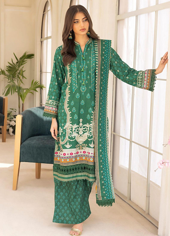 Salina By Regalia Textiles Embroidered Khaddar Suits Unstitched 3 Piece RGT23-SCW-2 SPCWD2-8 - Winter Collection