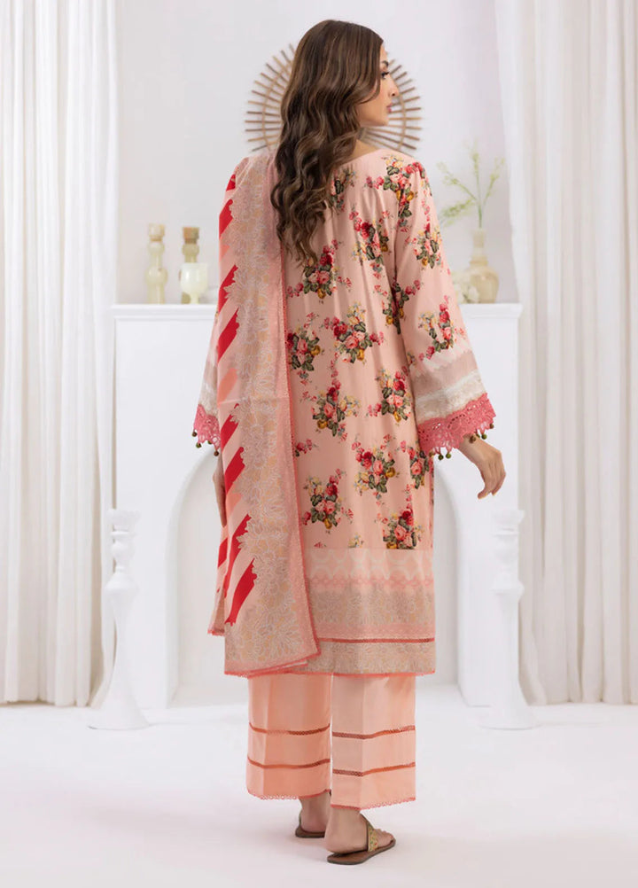 Salina by Regalia Textiles Printed Jacquard Linen Suits Unstitched 3 Piece D-03 - Winter Collection