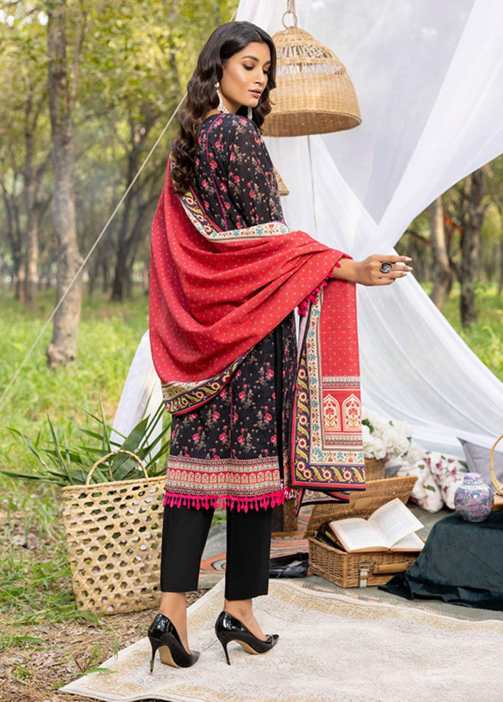 Salina by Regalia Textiles Printed Khaddar Suits Unstitched 3 Piece RGT22K D-01 - Winter Collection