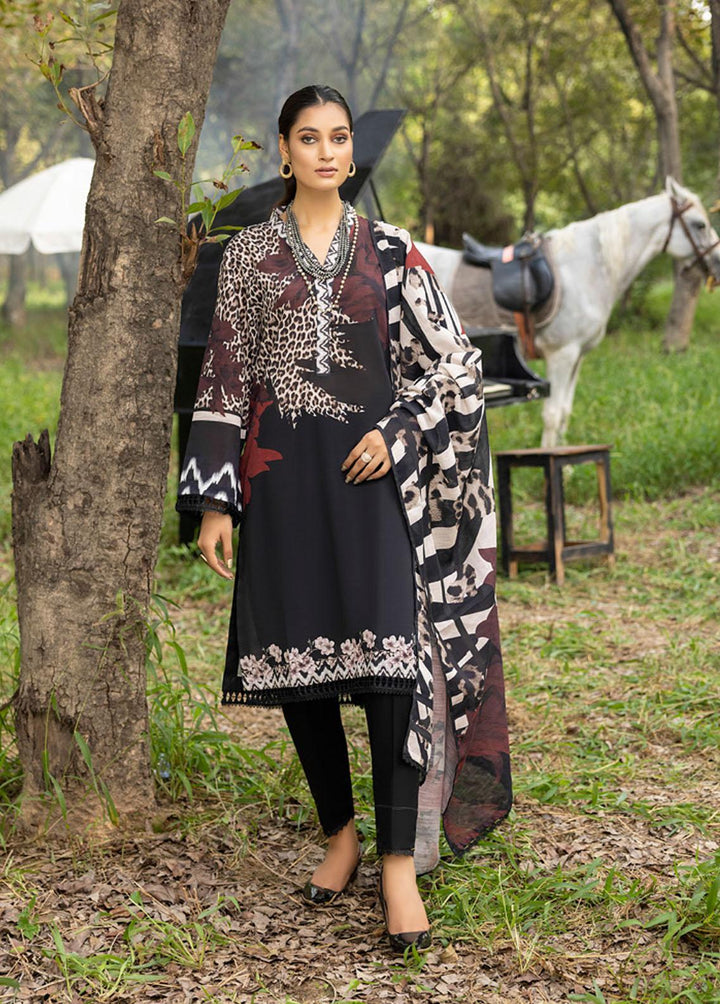 Salina by Regalia Textiles Printed Khaddar Suits Unstitched 3 Piece RGT22K D-13 - Winter Collection