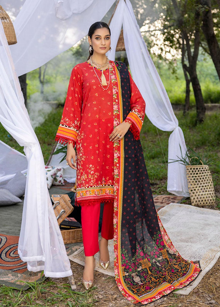 Salina by Regalia Textiles Printed Khaddar Suits Unstitched 3 Piece RGT22K D-19 - Winter Collection