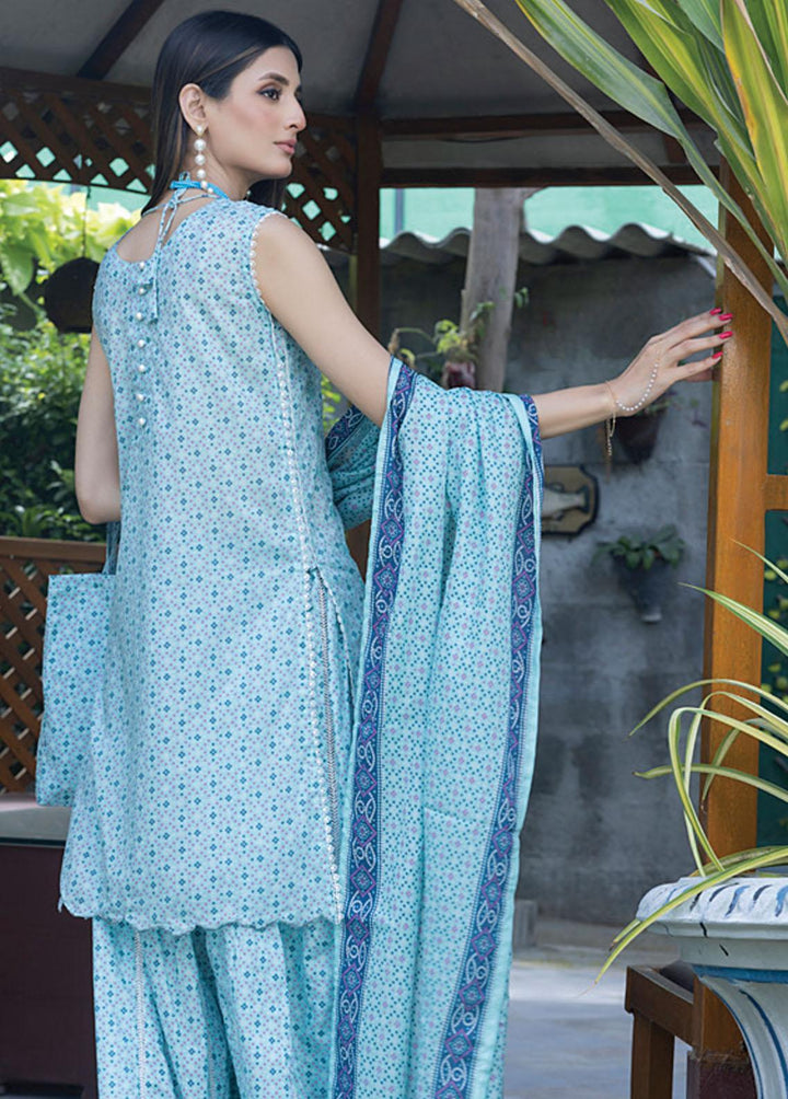 Salina By Regalia Textiles Embroidered Chikankari Lawn Suits Unstitched 3 Piece RGT23-SL2 D-03 - Summer Collection
