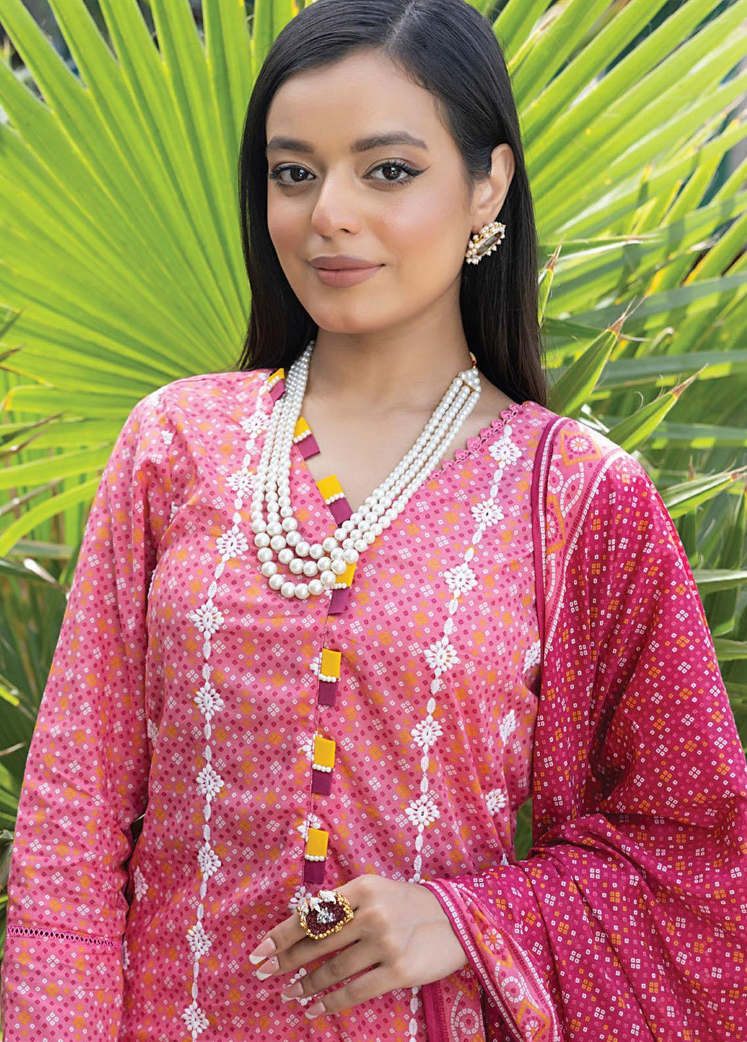 Salina By Regalia Textiles Embroidered Chikankari Lawn Suits Unstitched 3 Piece RGT23-SL2 D-04 - Summer Collection