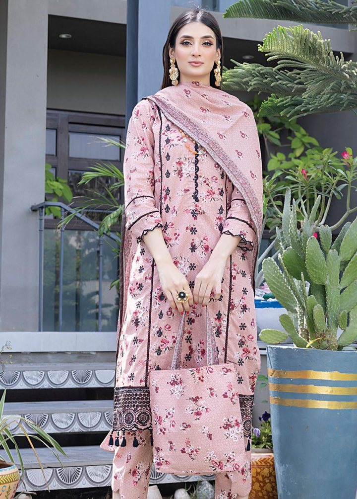 Salina By Regalia Textiles Embroidered Chikankari Lawn Suits Unstitched 3 Piece RGT23-SL2 D-05 - Summer Collection