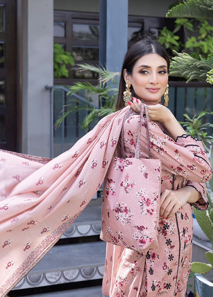 Salina By Regalia Textiles Embroidered Chikankari Lawn Suits Unstitched 3 Piece RGT23-SL2 D-05 - Summer Collection