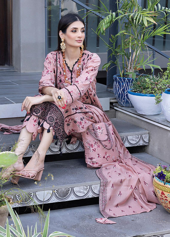 Salina By Regalia Textiles Embroidered Chikankari Lawn Suits Unstitched 3 Piece RGT23-SL2 D-05 - Summer Collection