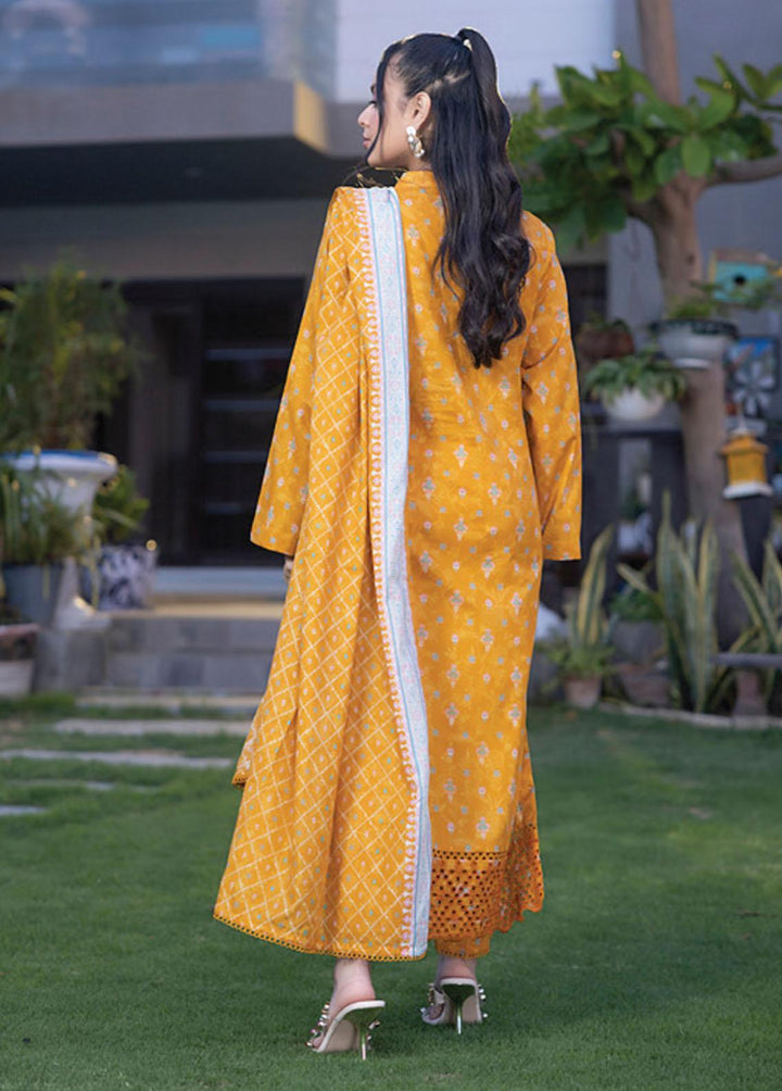 Salina By Regalia Textiles Embroidered Chikankari Lawn Suits Unstitched 3 Piece RGT23-SL2 D-12 - Summer Collection