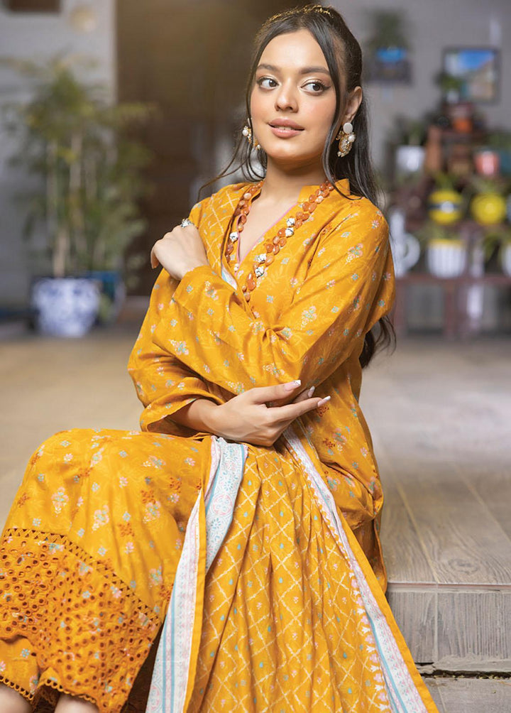 Salina By Regalia Textiles Embroidered Chikankari Lawn Suits Unstitched 3 Piece RGT23-SL2 D-12 - Summer Collection