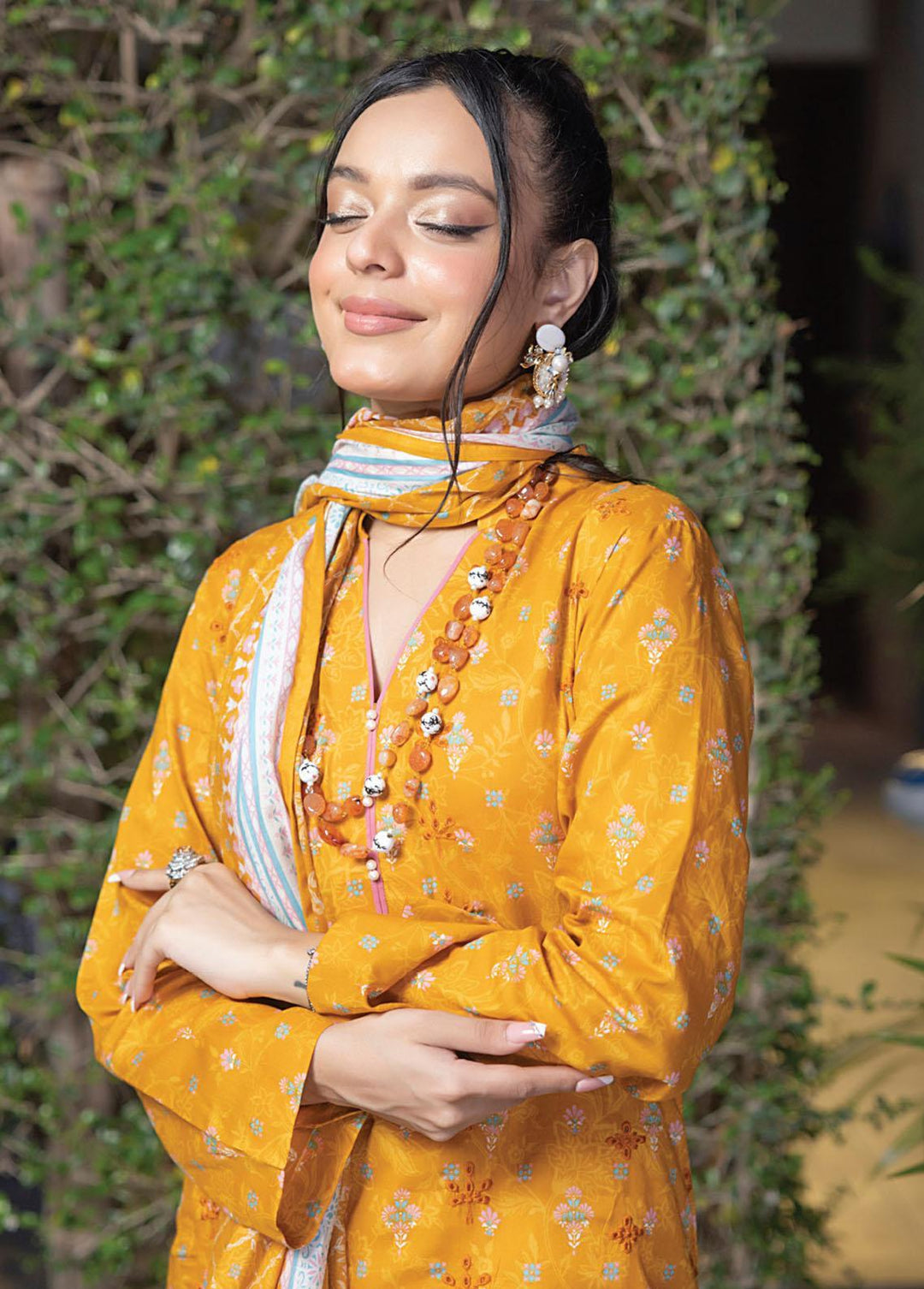 Salina By Regalia Textiles Embroidered Chikankari Lawn Suits Unstitched 3 Piece RGT23-SL2 D-12 - Summer Collection