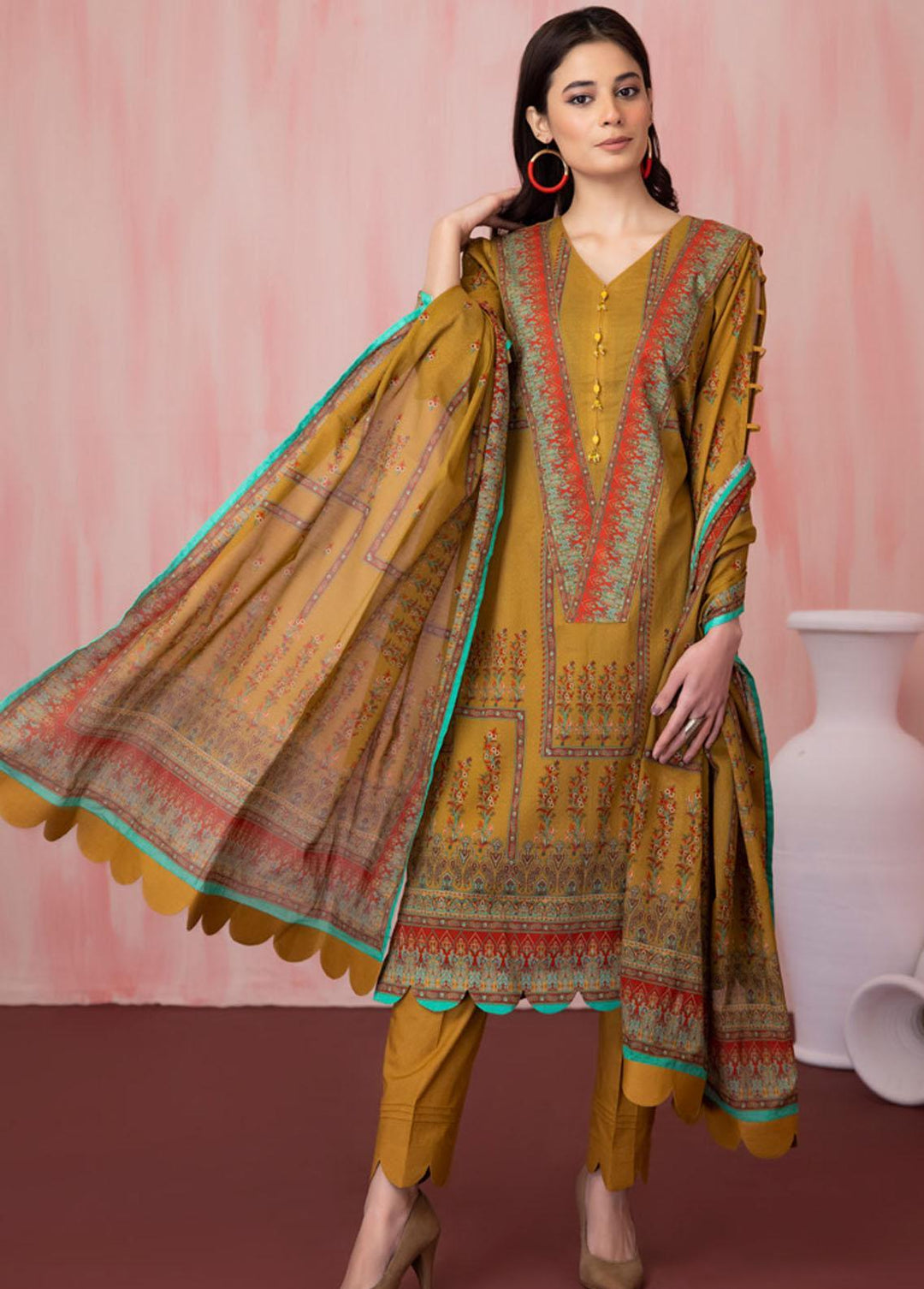 Salina By Regalia Textiles Printed Lawn Suits Unstitched 3 Piece RGT23-S5 12 - Summer Collection