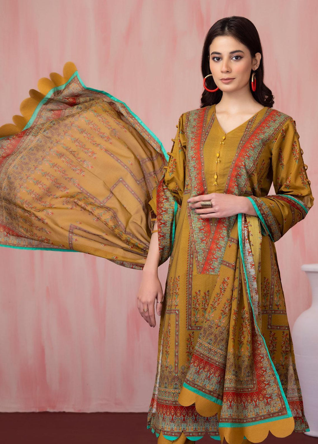 Salina By Regalia Textiles Printed Lawn Suits Unstitched 3 Piece RGT23-S5 12 - Summer Collection