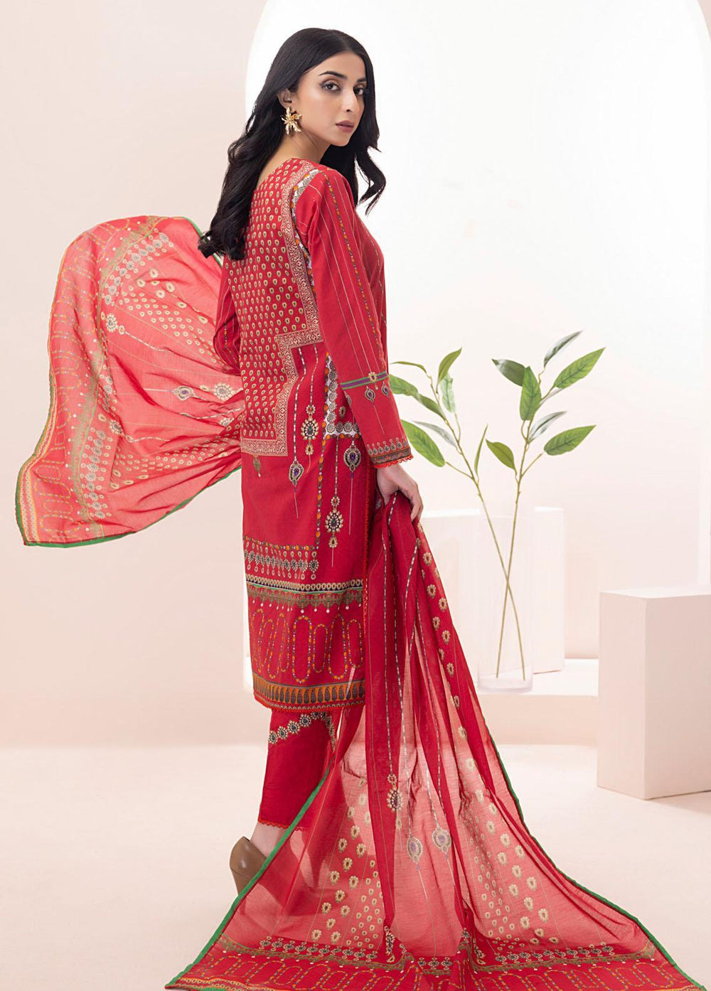 Salina By Regalia Textiles Printed Lawn Suits Unstitched 3 Piece RGT23-S5 14 - Summer Collection