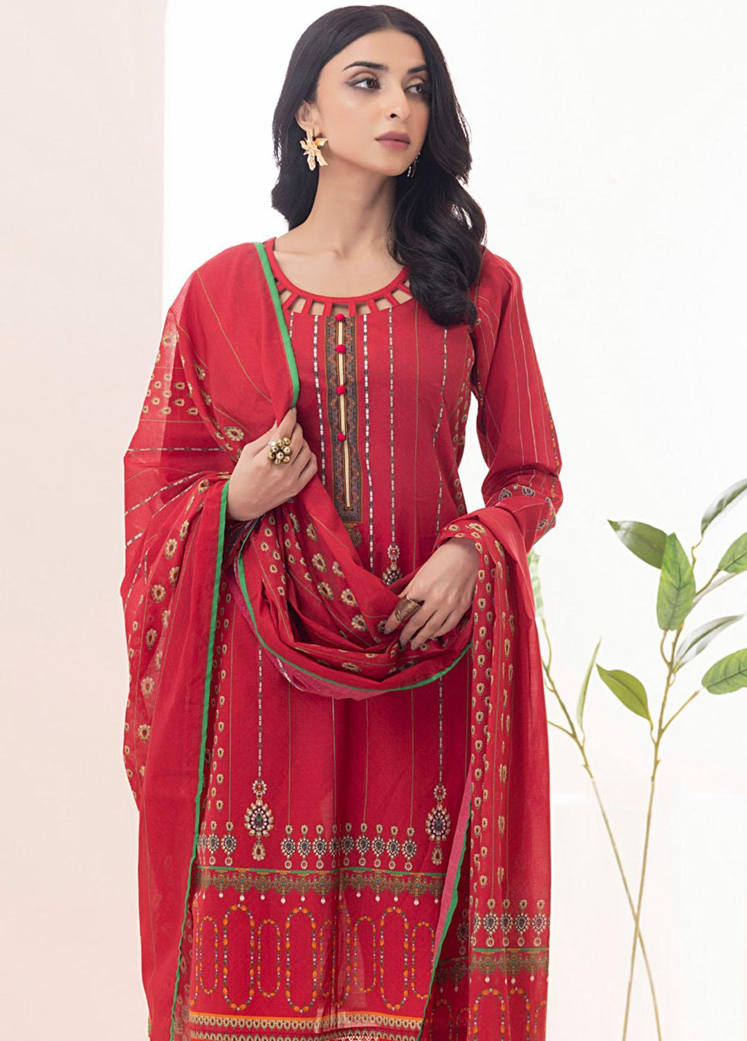 Salina By Regalia Textiles Printed Lawn Suits Unstitched 3 Piece RGT23-S5 14 - Summer Collection