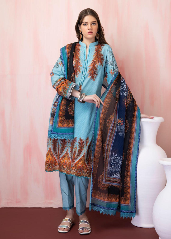Salina By Regalia Textiles Printed Lawn Suits Unstitched 3 Piece RGT23-S5 06 - Summer Collection